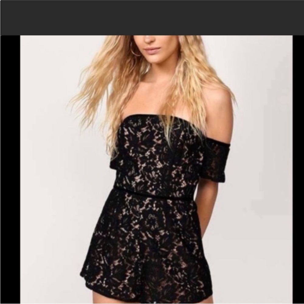 Tobi Emily Lace Romper